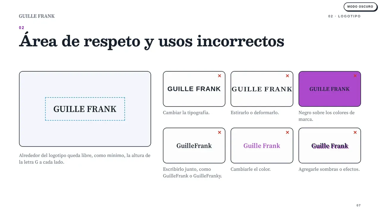 Manual de identidad, página 7